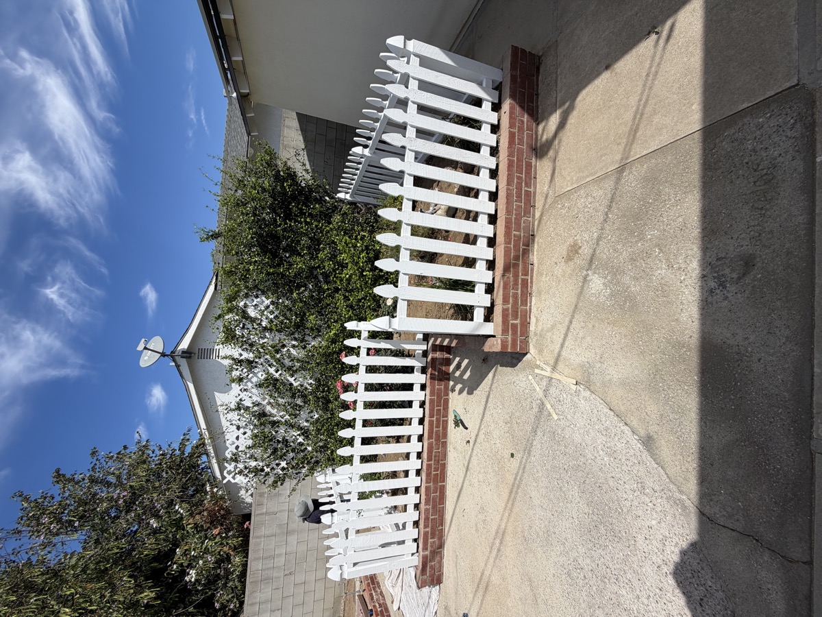 Fence Installation — after