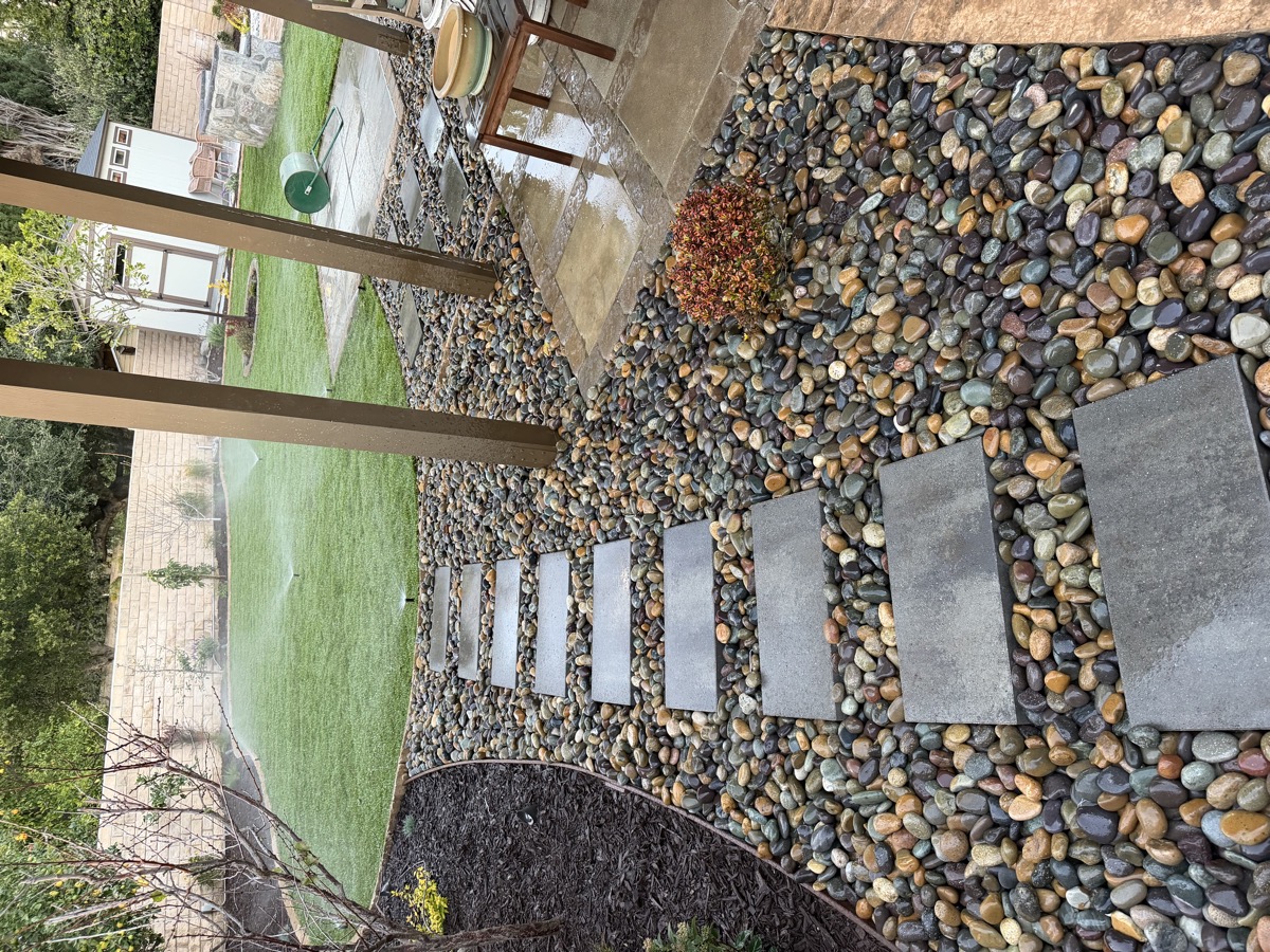 Backyard Landscape Transformation — after
